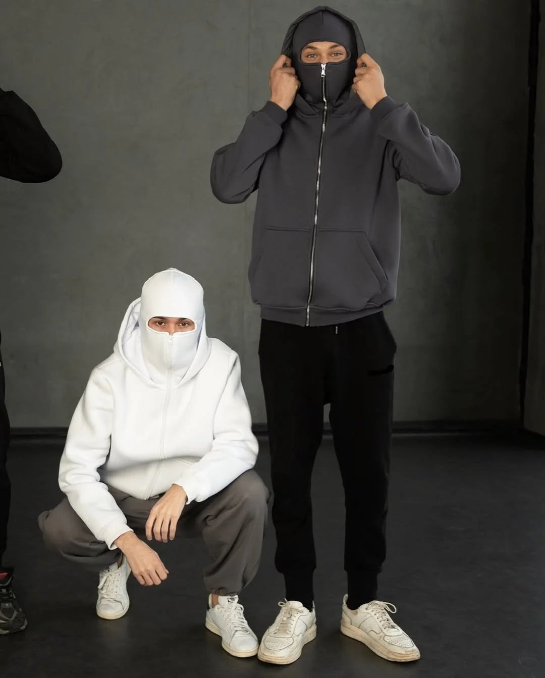 Balaclava Thickened Sweatshirt Face Mask Hoodie