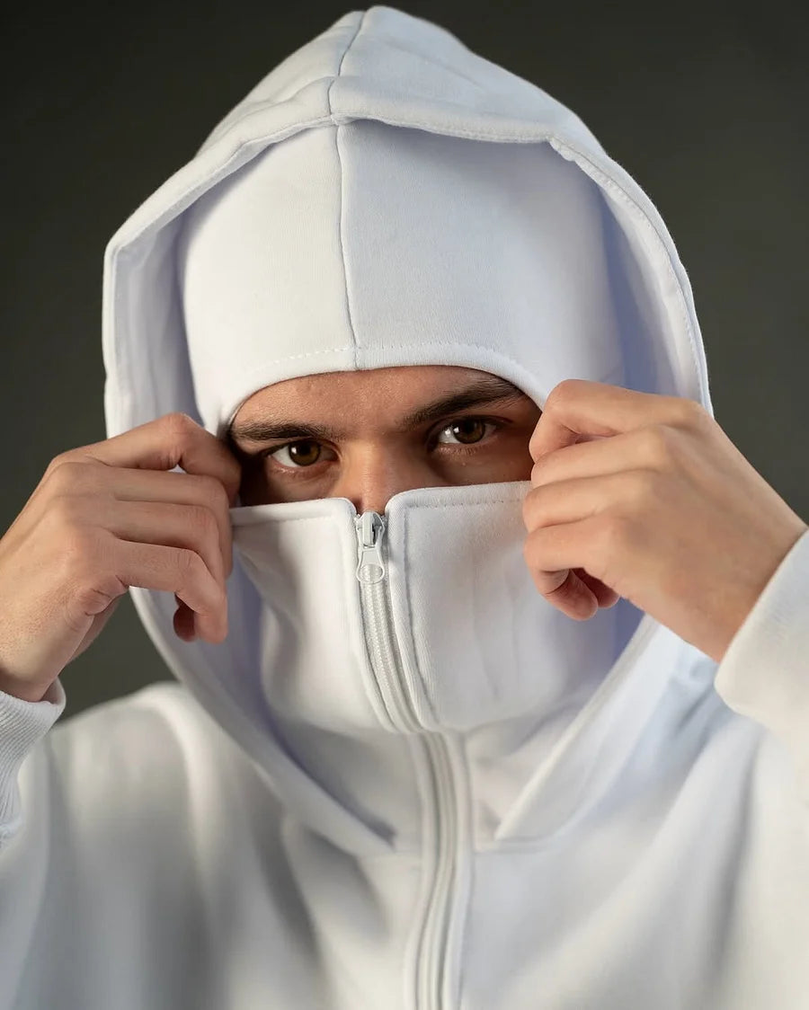 Balaclava Thickened Sweatshirt Face Mask Hoodie